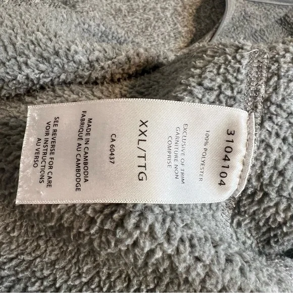 Sunice Women’s Heather Gray Zip-Up Sweater XXL - Picture 4 of 7